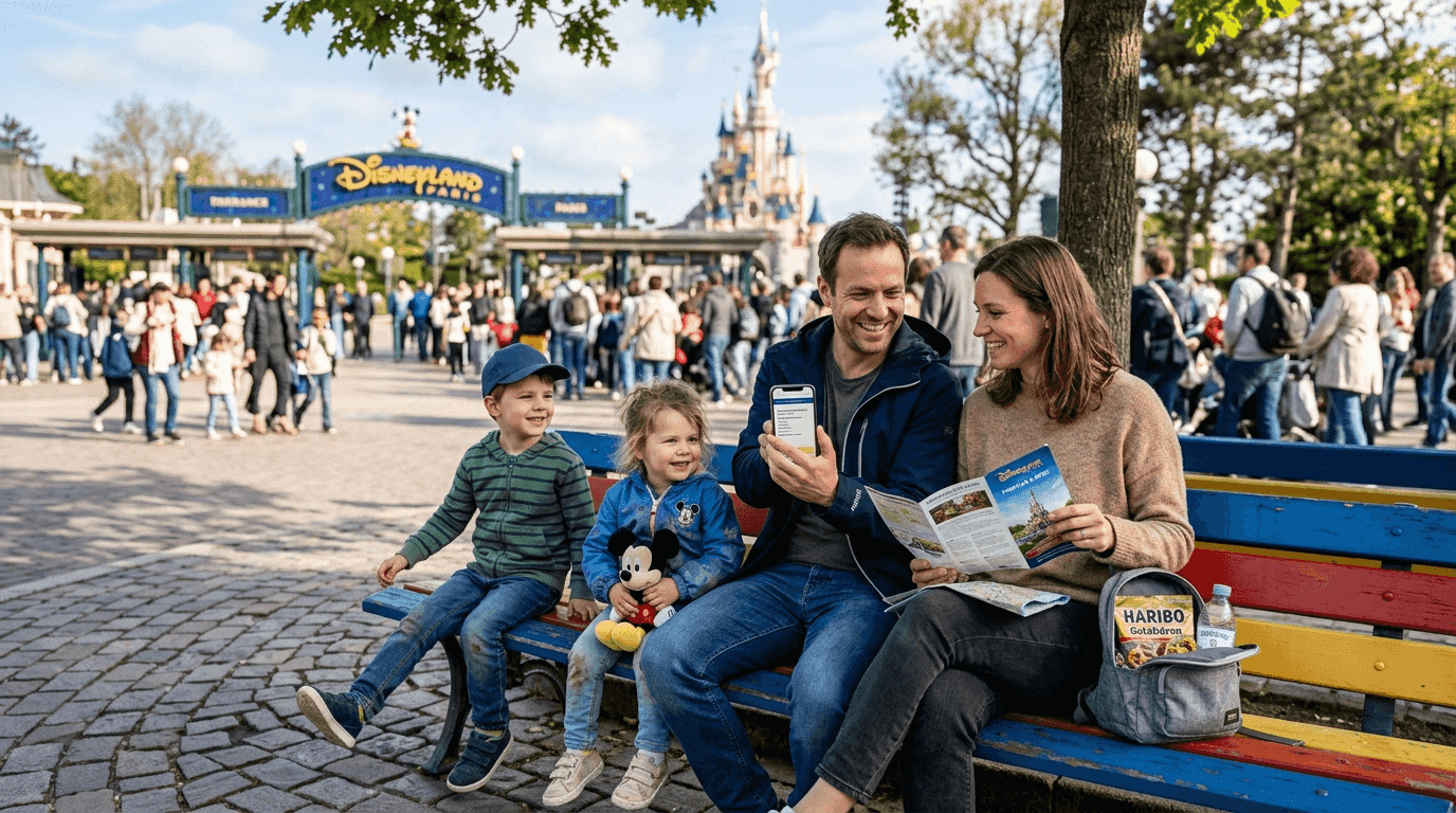 Frühbucherrabatt Disneyland 2026: So sparen Familien clever