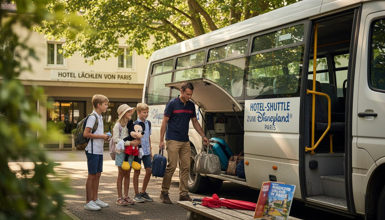 Hoteltransfers Disneyland Paris 2026: 15-Minuten-Shuttle
