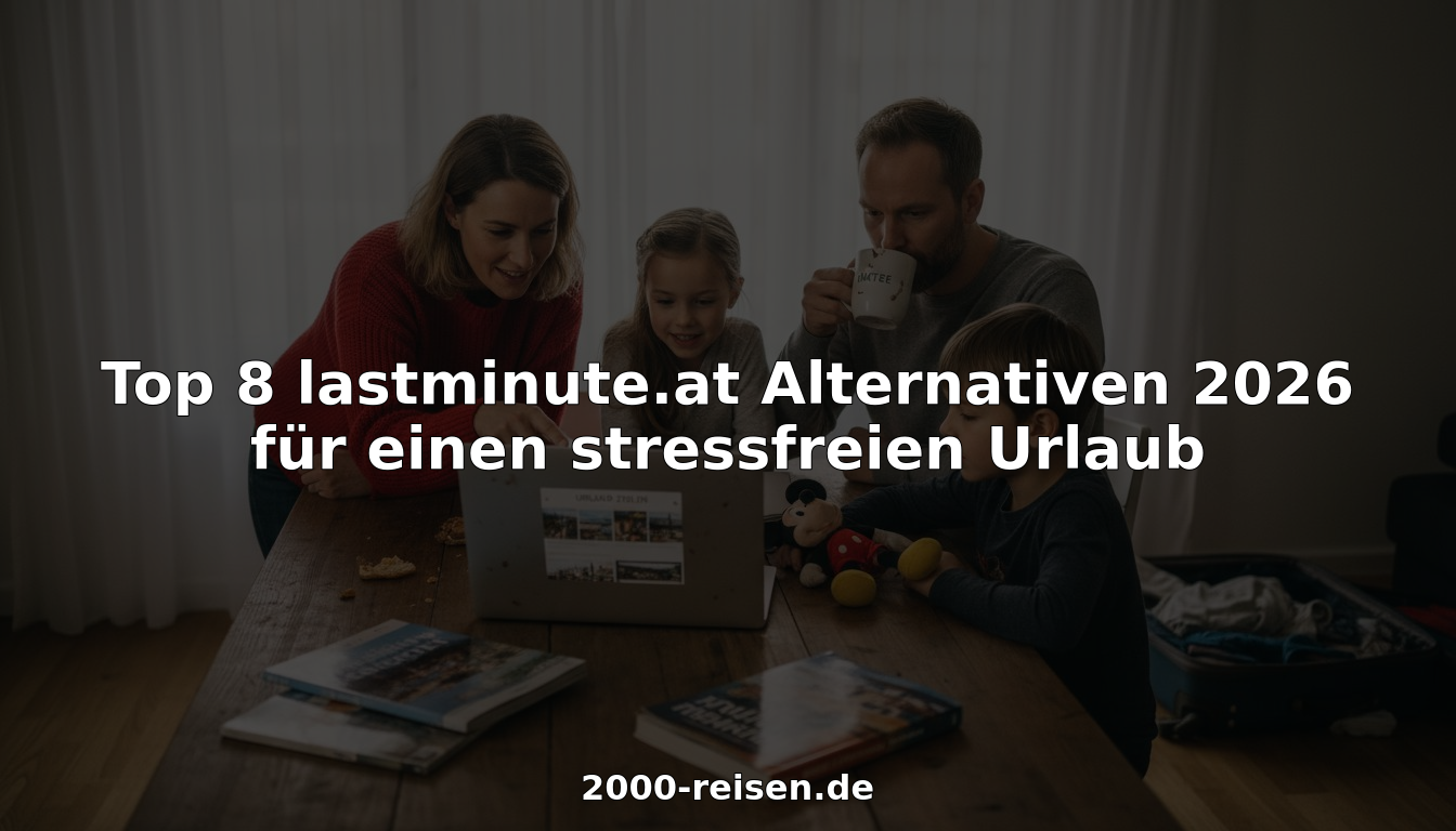 Top 8 lastminute.at Alternativen 2026 für einen stressfreien Urlaub