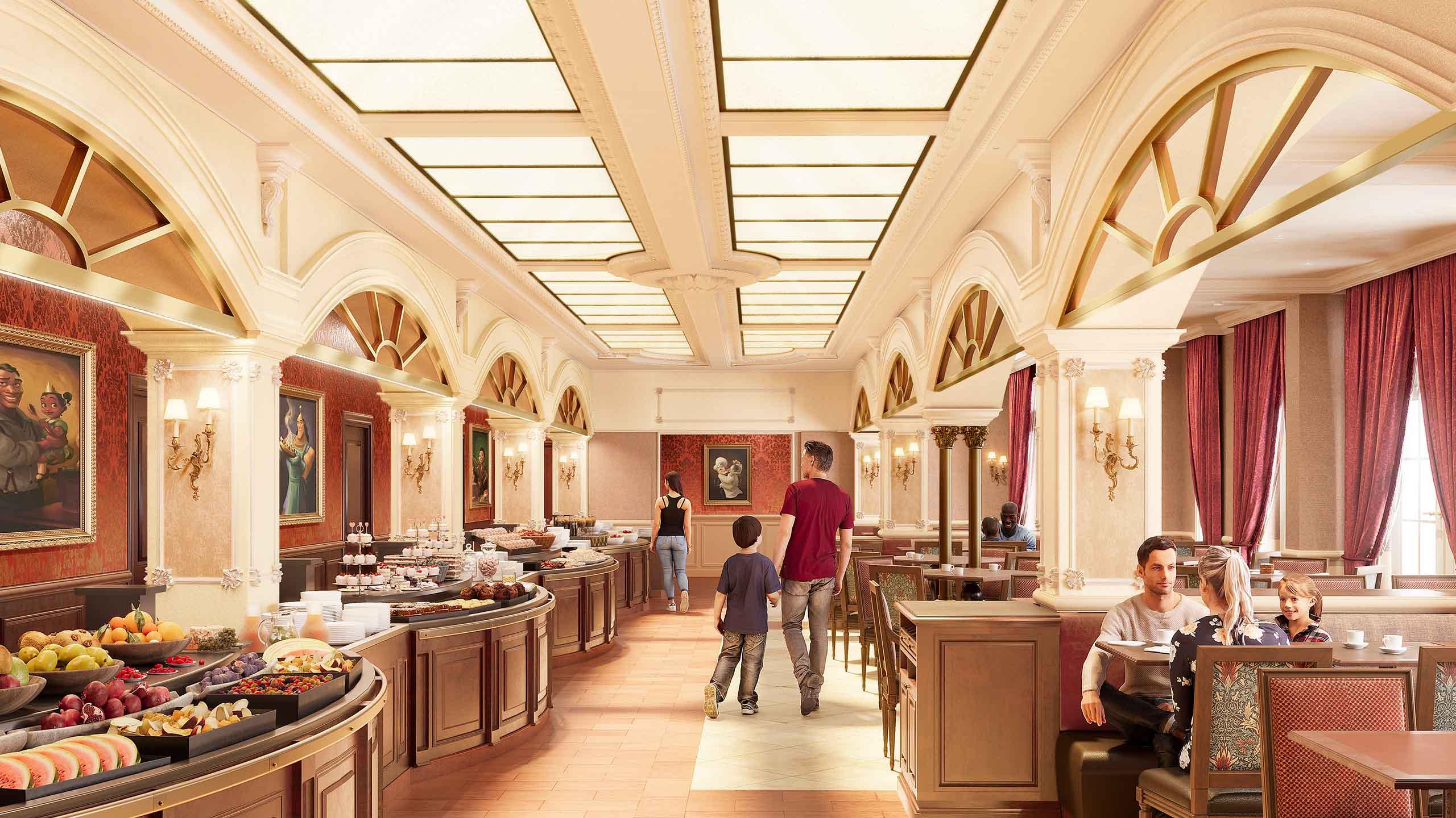 Royal Banquet — Buffet im Disneyland Hotel mit Charakter-Dining
