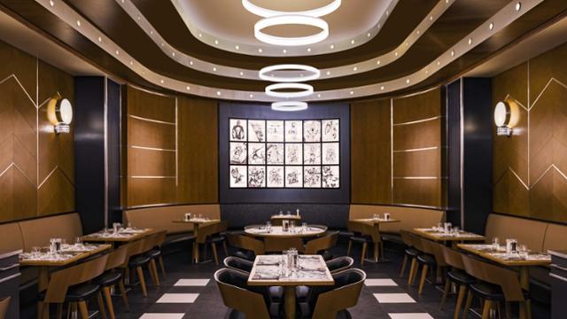 Restaurant Downtown im Hotel New York - The Art of Marvel